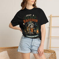 Just A Camp Raccoon Shirt