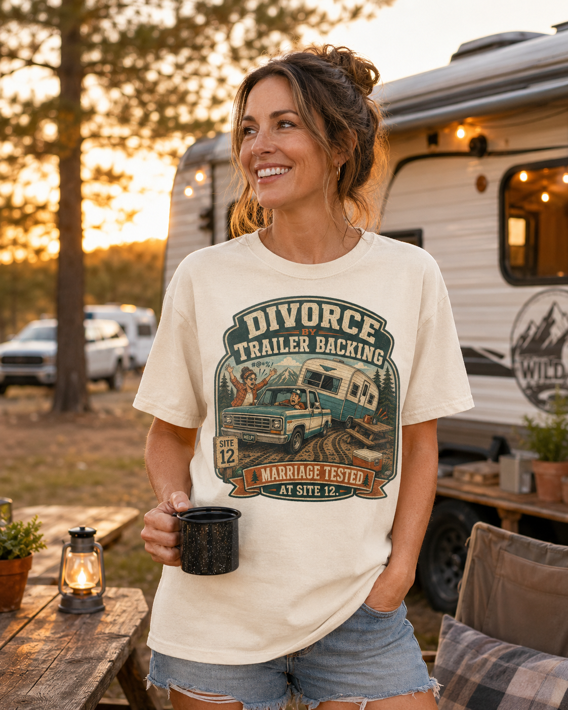 Divorce by Trailer Backing Shirt