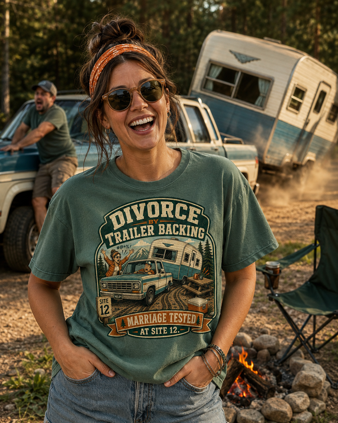 Divorce by Trailer Backing Shirt