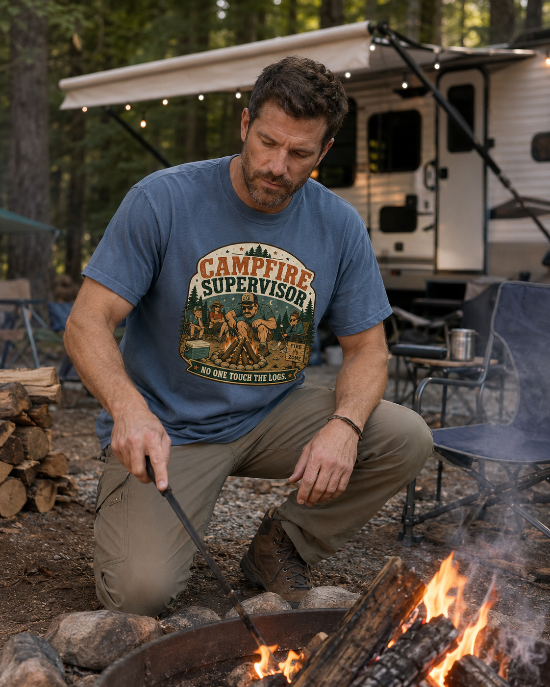 Campfire Supervisor Shirt