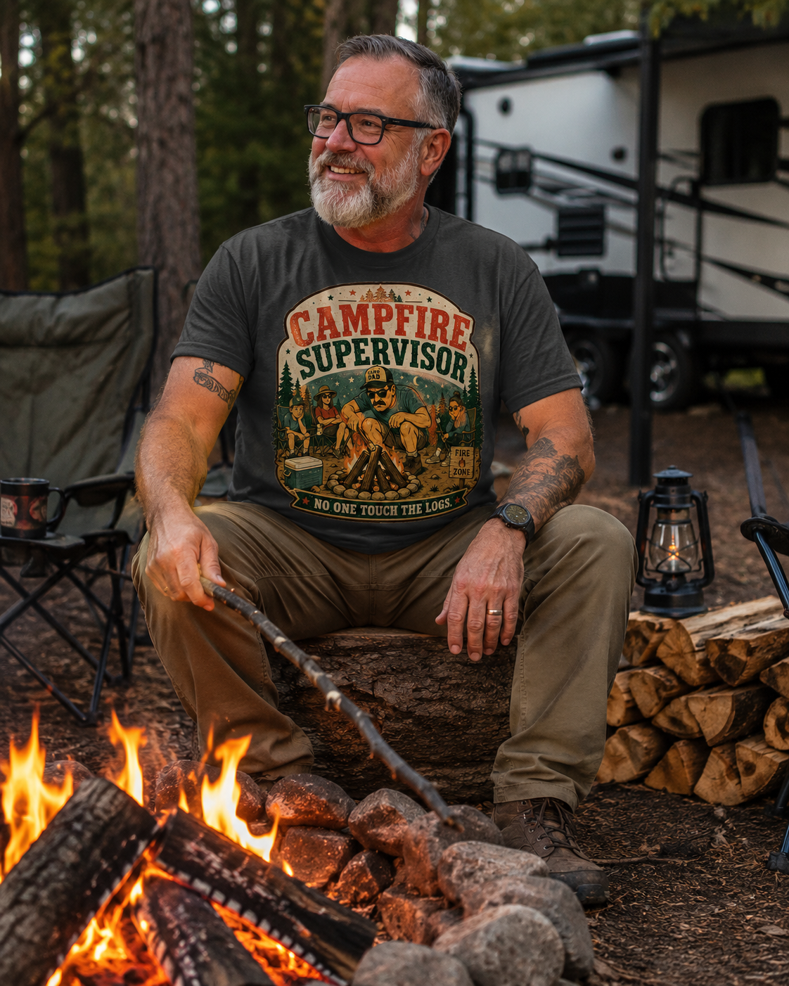 Campfire Supervisor Shirt