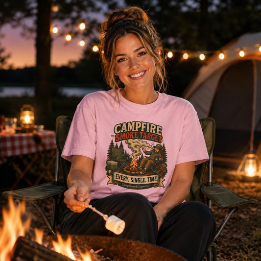 Campfire Smoke Target Shirt