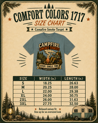 Campfire Smoke Target Shirt