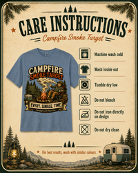 Campfire Smoke Target Shirt
