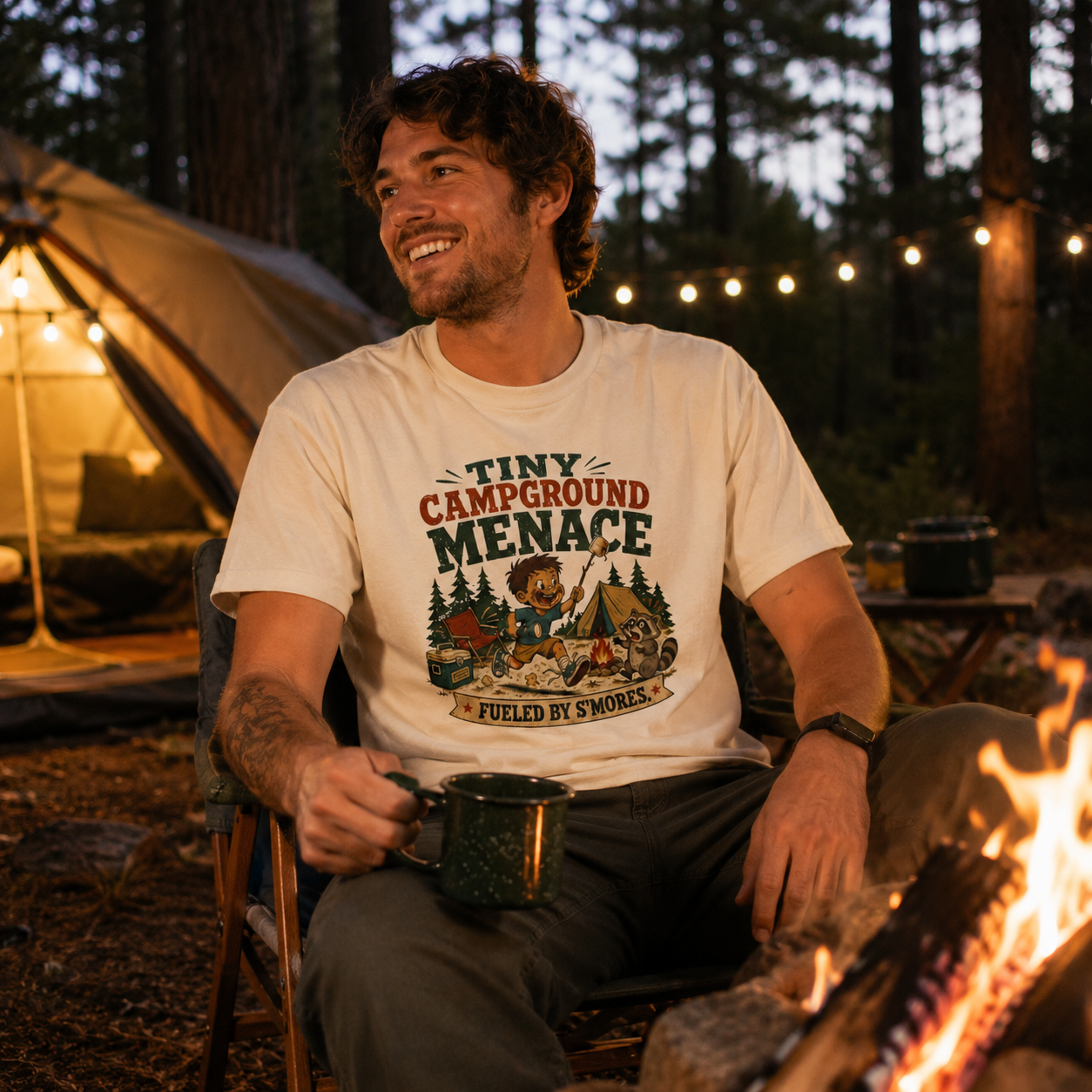 Tiny Campground Menace Shirt