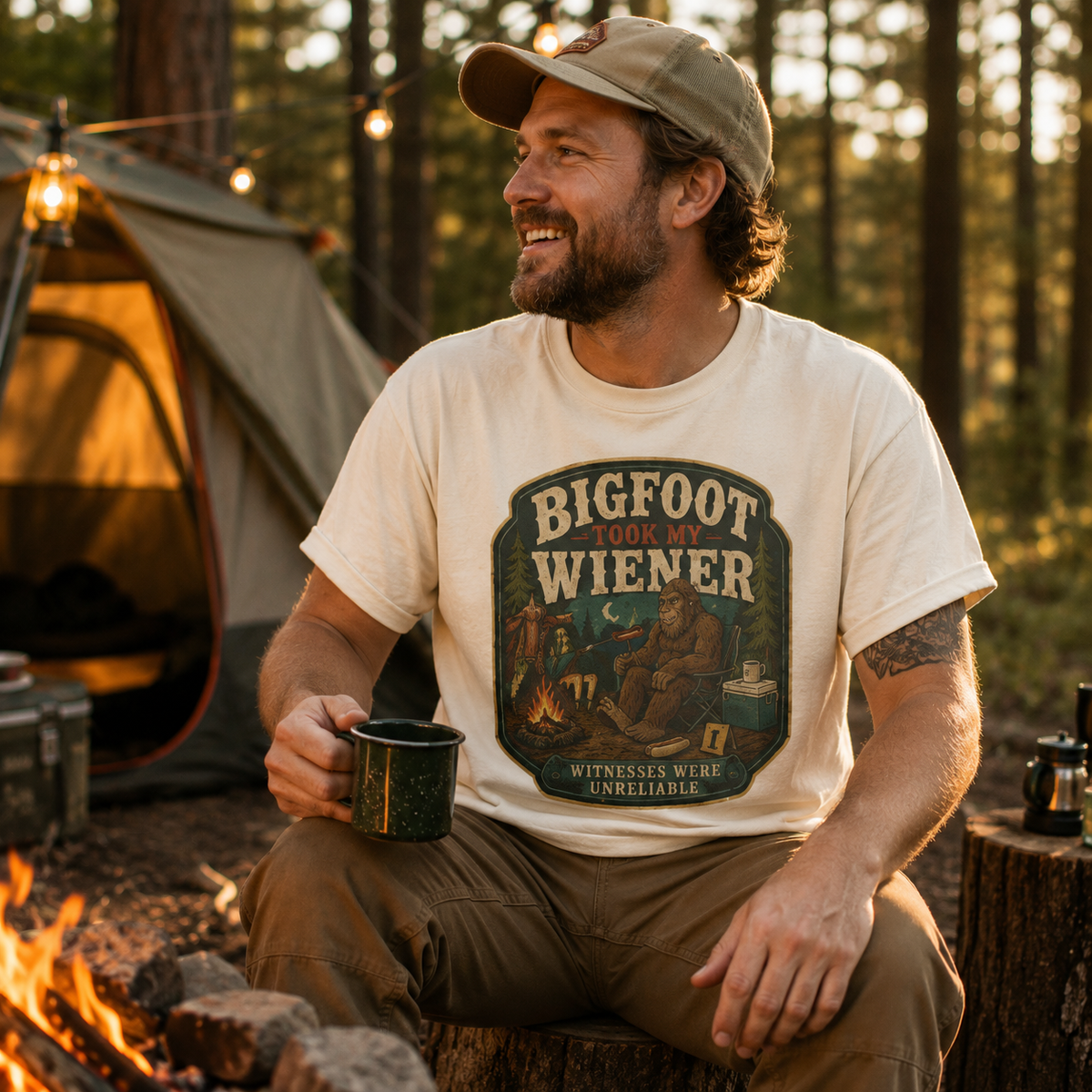 Bigfoot Took My Wiener Shirt