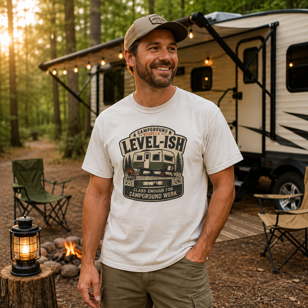 Level-ish Camper Shirt