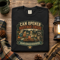 Can Opener Hostage Crisis Shirt