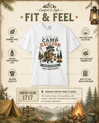 Just A Camp Raccoon Shirt