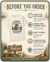 Just A Camp Raccoon Shirt