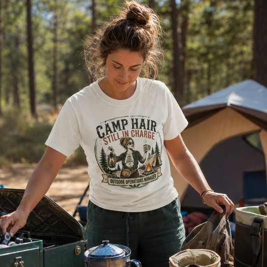 Camp Hair Still in Charge Shirt