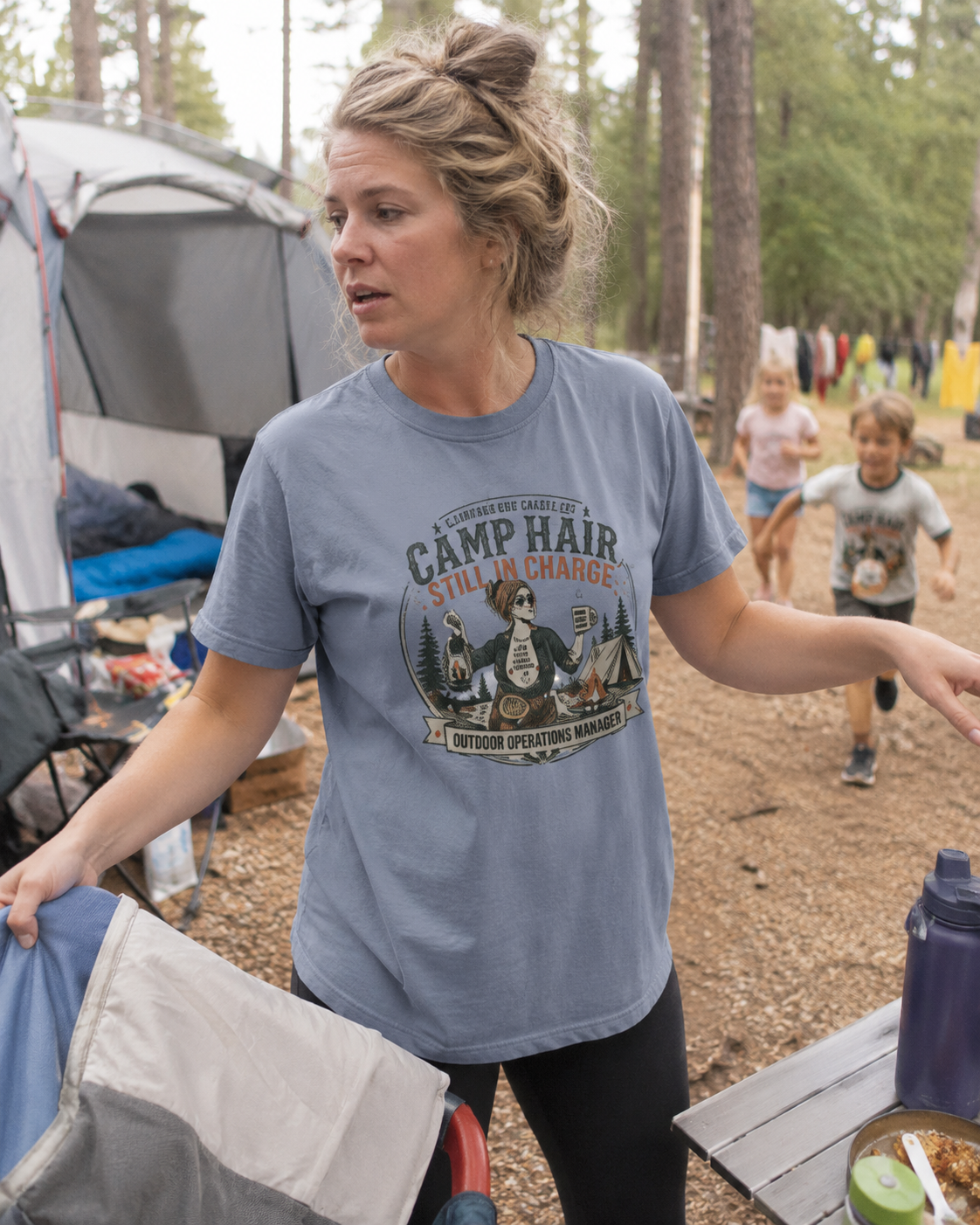 Camp Hair Still in Charge Shirt