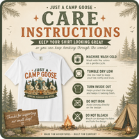 Just A Camp Goose Shirt