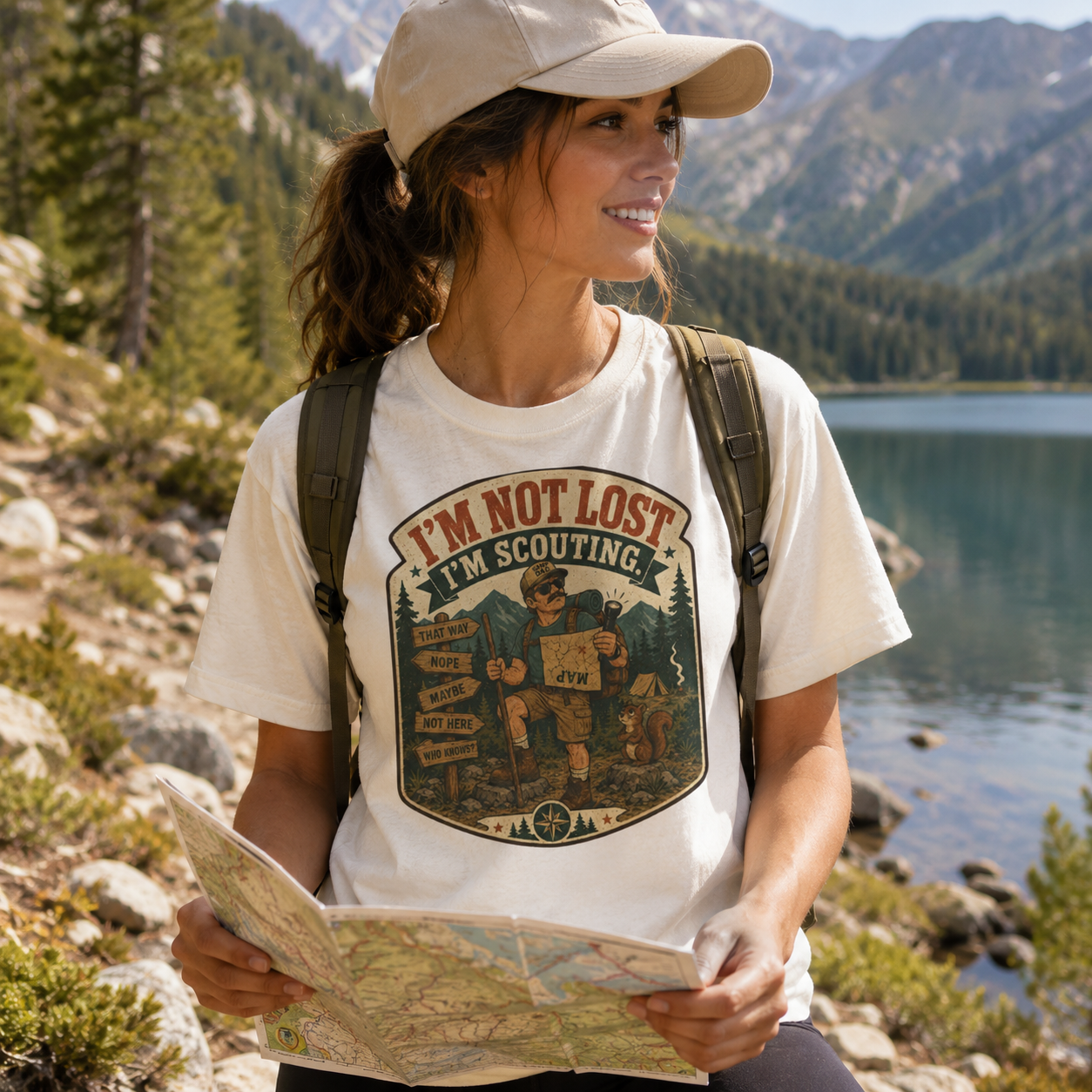 I’m Not Lost I’m Scouting Shirt